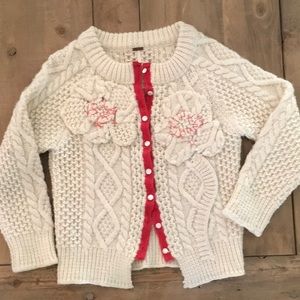 Y2K Free People ‘shrunken fit’ Fisherman knit cardigan